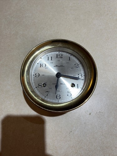 Airguide Ships Bell Clock Western Germany Read