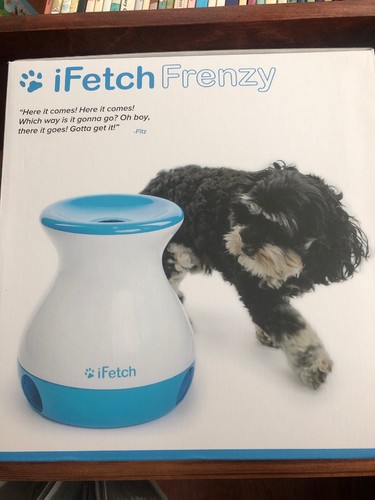 iFetch Frenzy Mini Dog Toy Ball Fetching Game Gravity Thrower Exercise Brand New