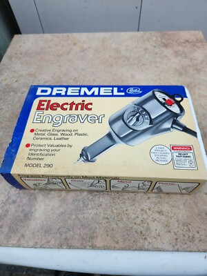 Vintage Dremel Electric Engraver Model 290 ~ Never Used 
