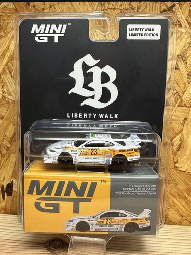 MINI GT 1:64 LB NISSAN S15 SILVIA LB-Super Silhouette #23