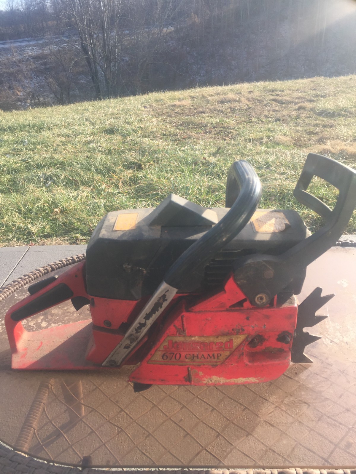 jonsered chainsaw parts or repair