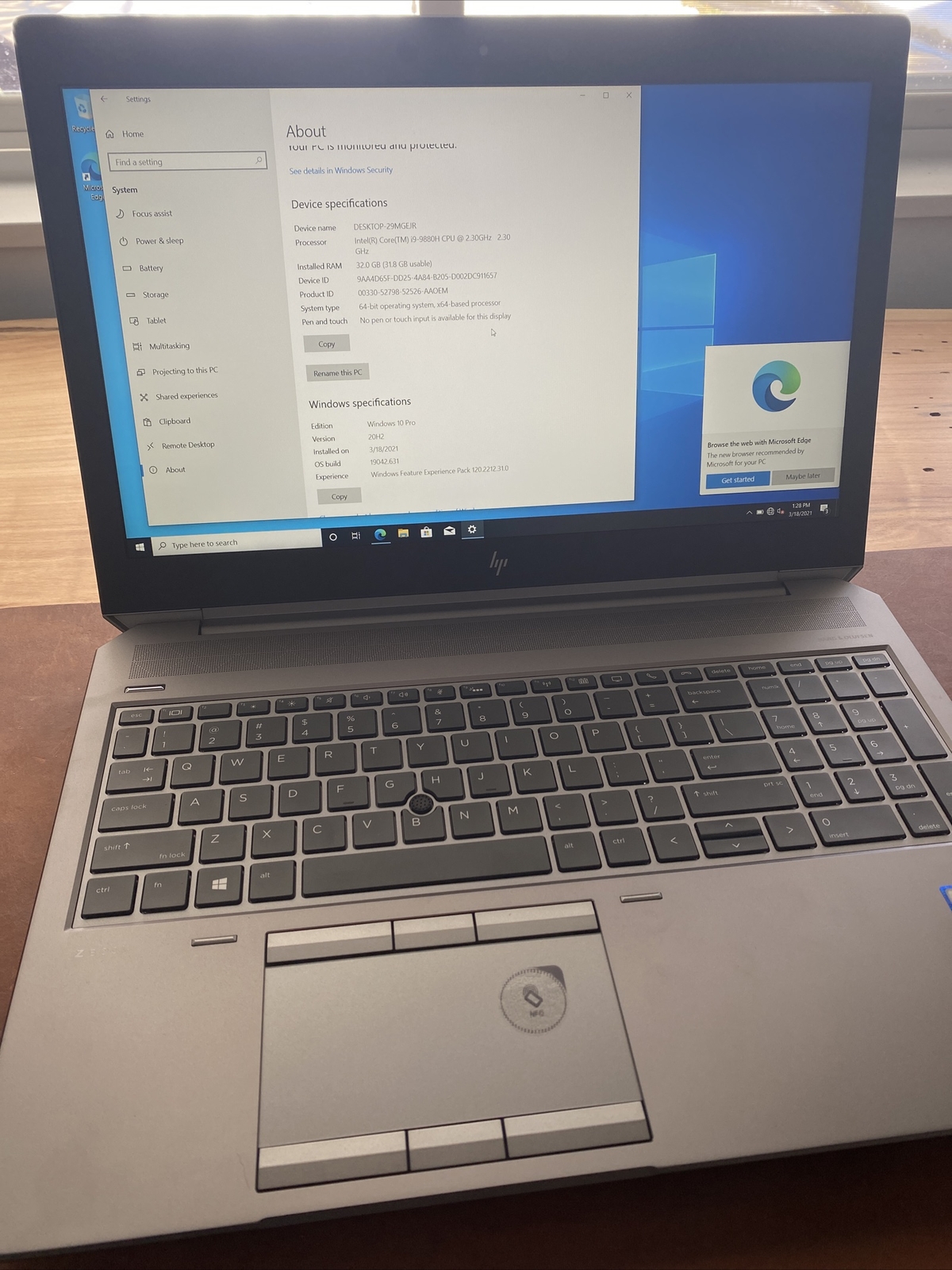 セール商品 クリエイター ゲーミング HP ZBOOK 15 G6 Quadro T2000