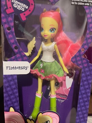 My Little Pony Equestria Girls Fluttershy Doll 9'' Tall Hasbro NIB