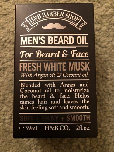 H B Barber Shop Men Beard Oil