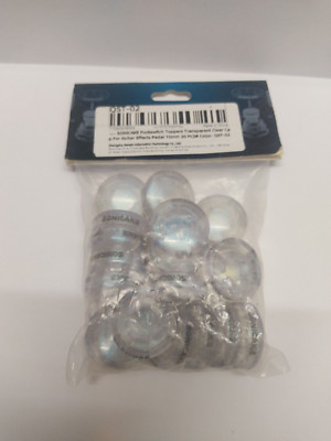 20x Sonicake Footswitch Toppers Transparent Clear For Guitar Effect Pedal 10 mm.