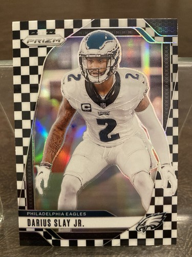 2024 Panini Prizm Black & White Checkerboard Darius Slay Jr
