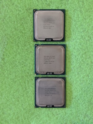 LOT OF 3 Intel Core 2 Duo SLA95 E4500 2.20GHz/2M/800/06