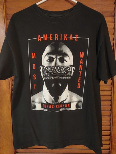 Tupac Shakur Amerikaz Most Wanted 2pac large shirt | eBay
