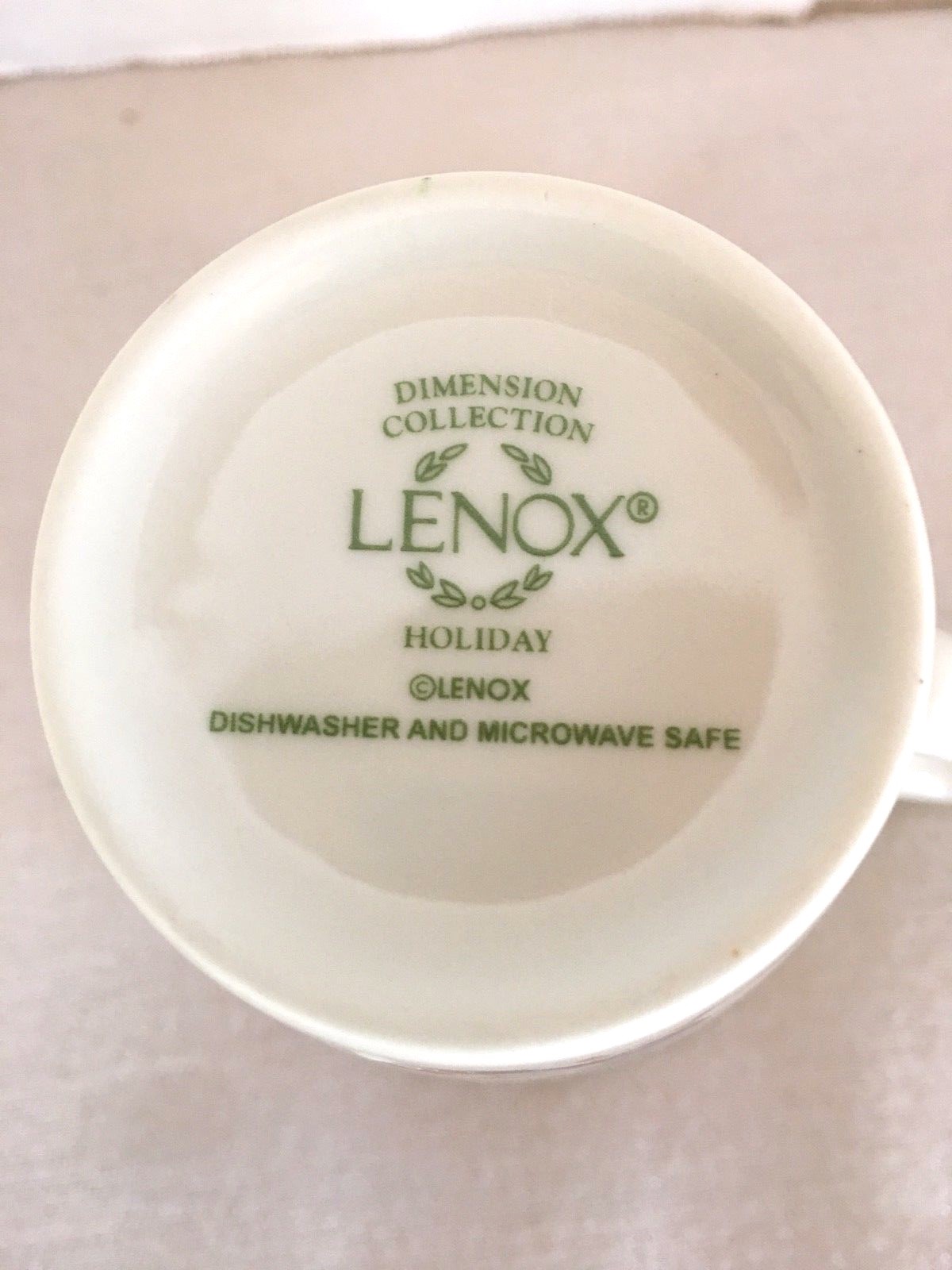 LENOX Porcelain Mug 11 Days Christmas #11 PIPERS Piping 4