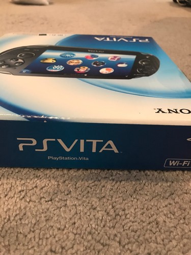 Ps Vita (Box Only) Black PCH 1001 psvita Playstation Portable. Box only