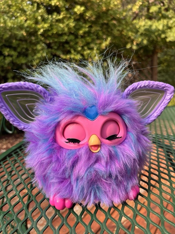 2023 Hasbro Talking Purple Furby Interactive Electronic Toy TESTED &
