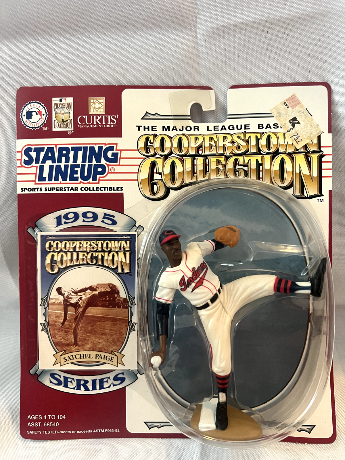 Satchel Paige 1995 Starting Lineup Cooperstown Collection