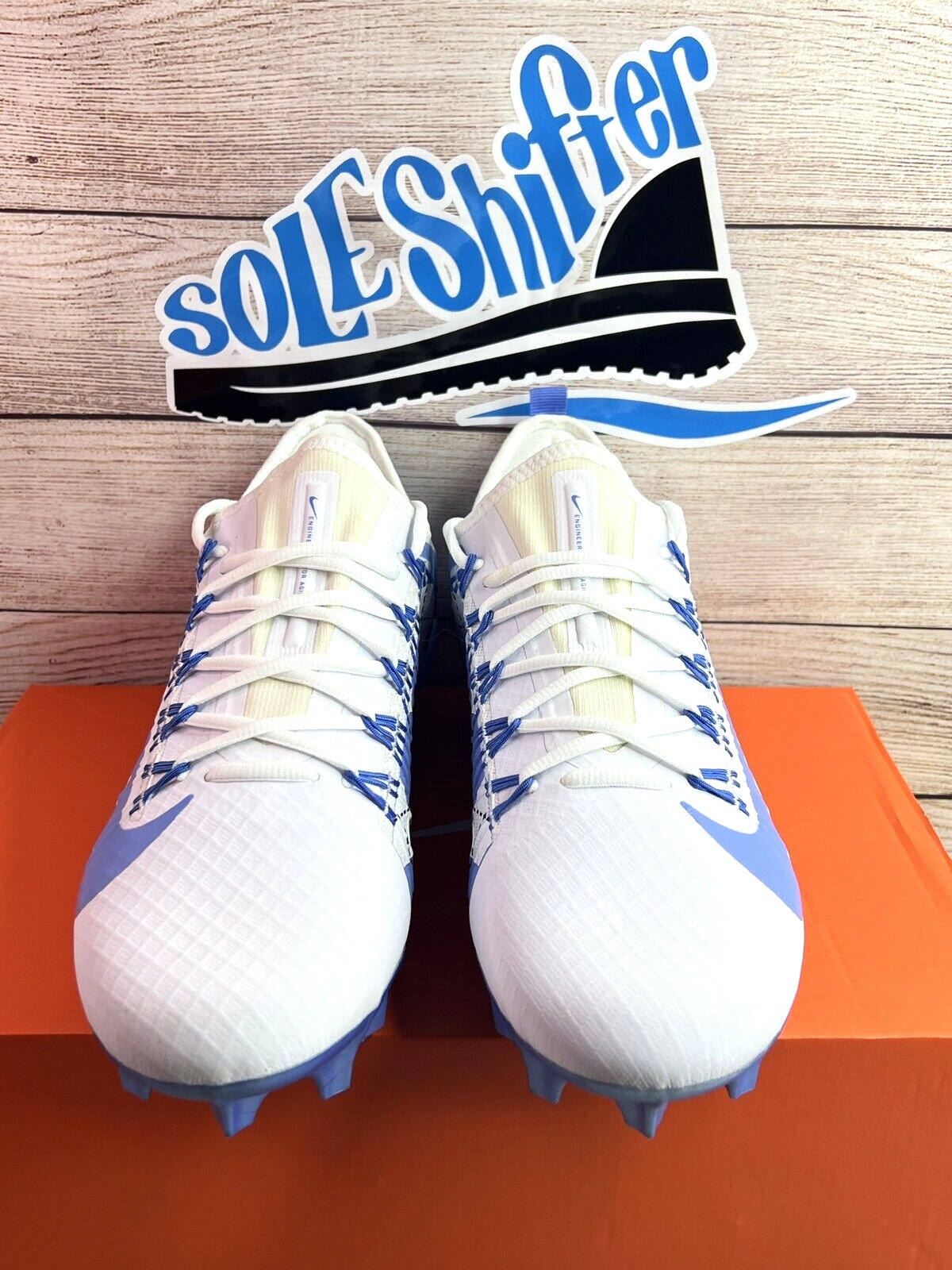 NIKE NIKE ALPHA HUARACHE 7 PRO LOW PE UNC TAR HEELS BV0862-103 SIZE 12 IN BOX