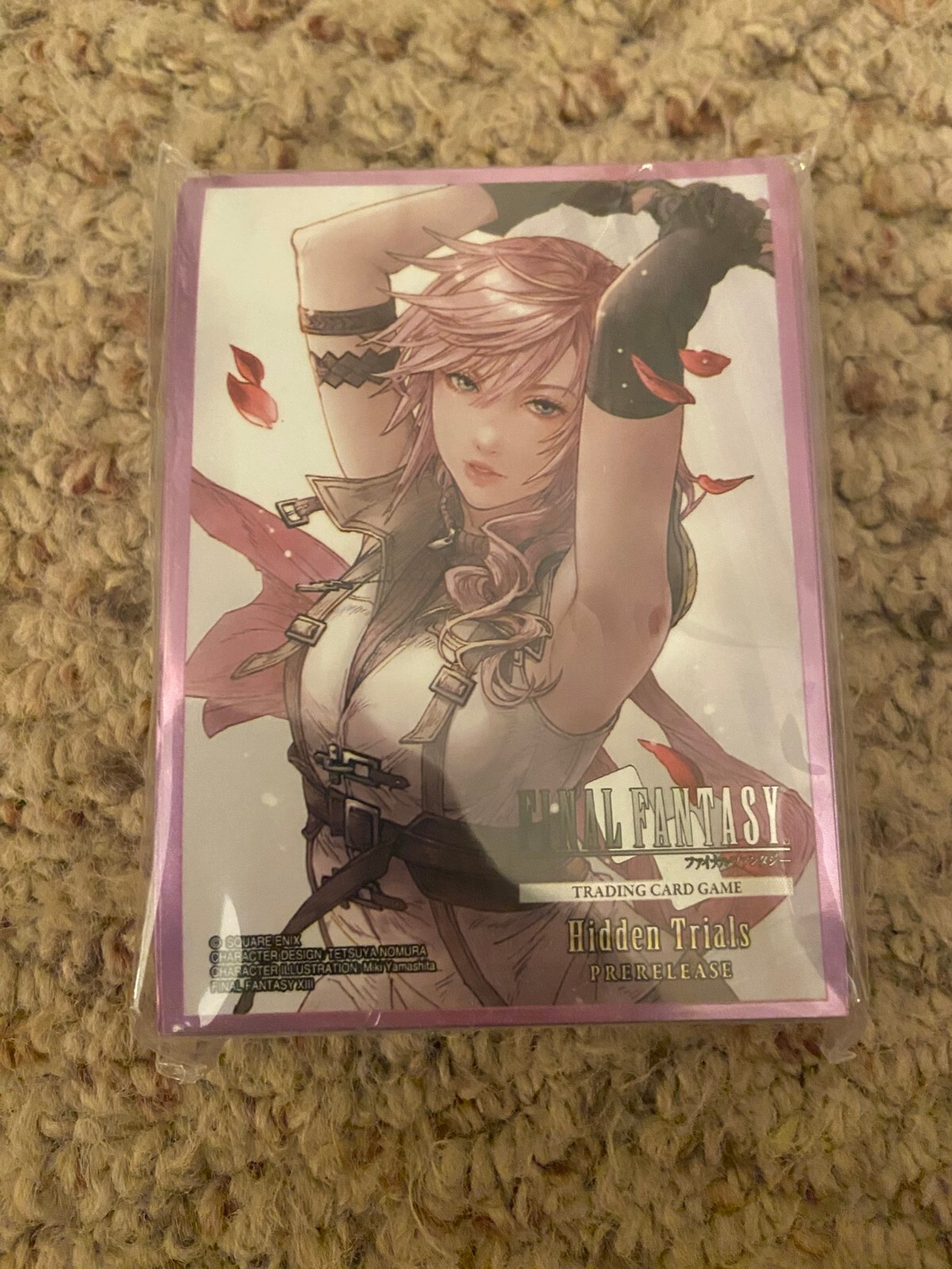 FFTCG ライトニング フルアート psa10 hidden trials Lightning