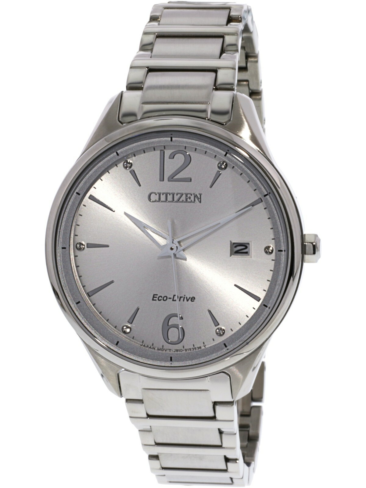 citizen eco drive women's watch silver
