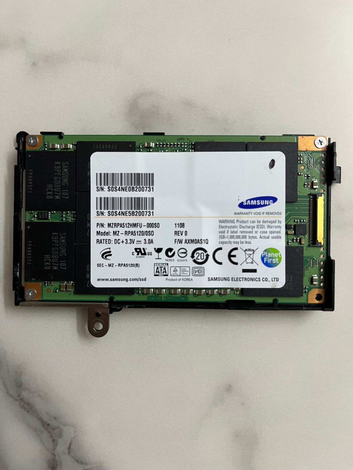 SAMSUNG Raid LIF 512GB MZ-RPC5120/0S0 SSD for Sony Laptop SAMSUNG Raid LIF 512GB MZ-RPC5120/0S0 SSD for Sony Laptop