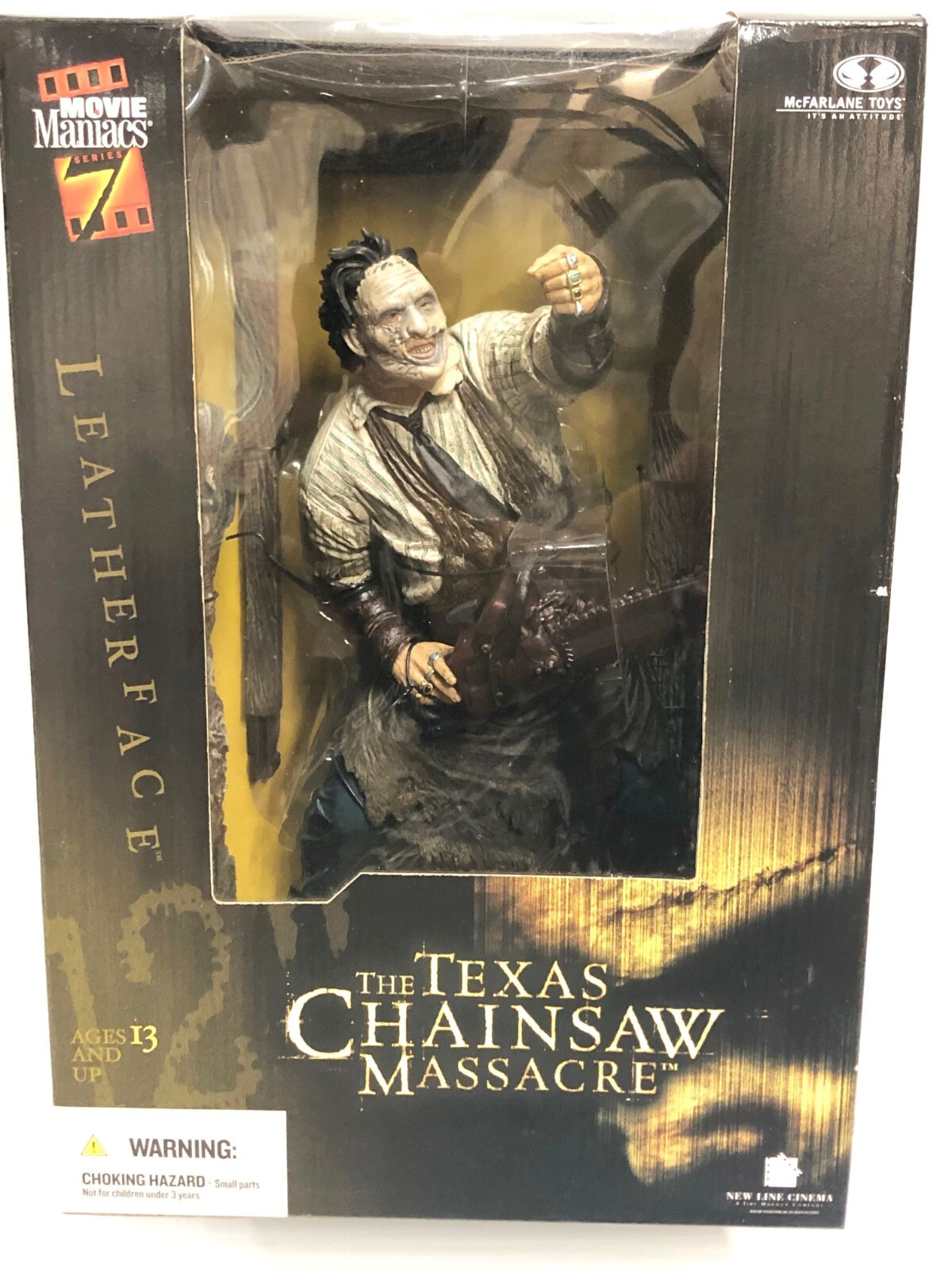 ●THE MANIACS 1998 Movie Maniacs The Texas Chainsaw Massacre Leather Face