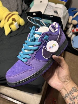 purple lobster blue laces
