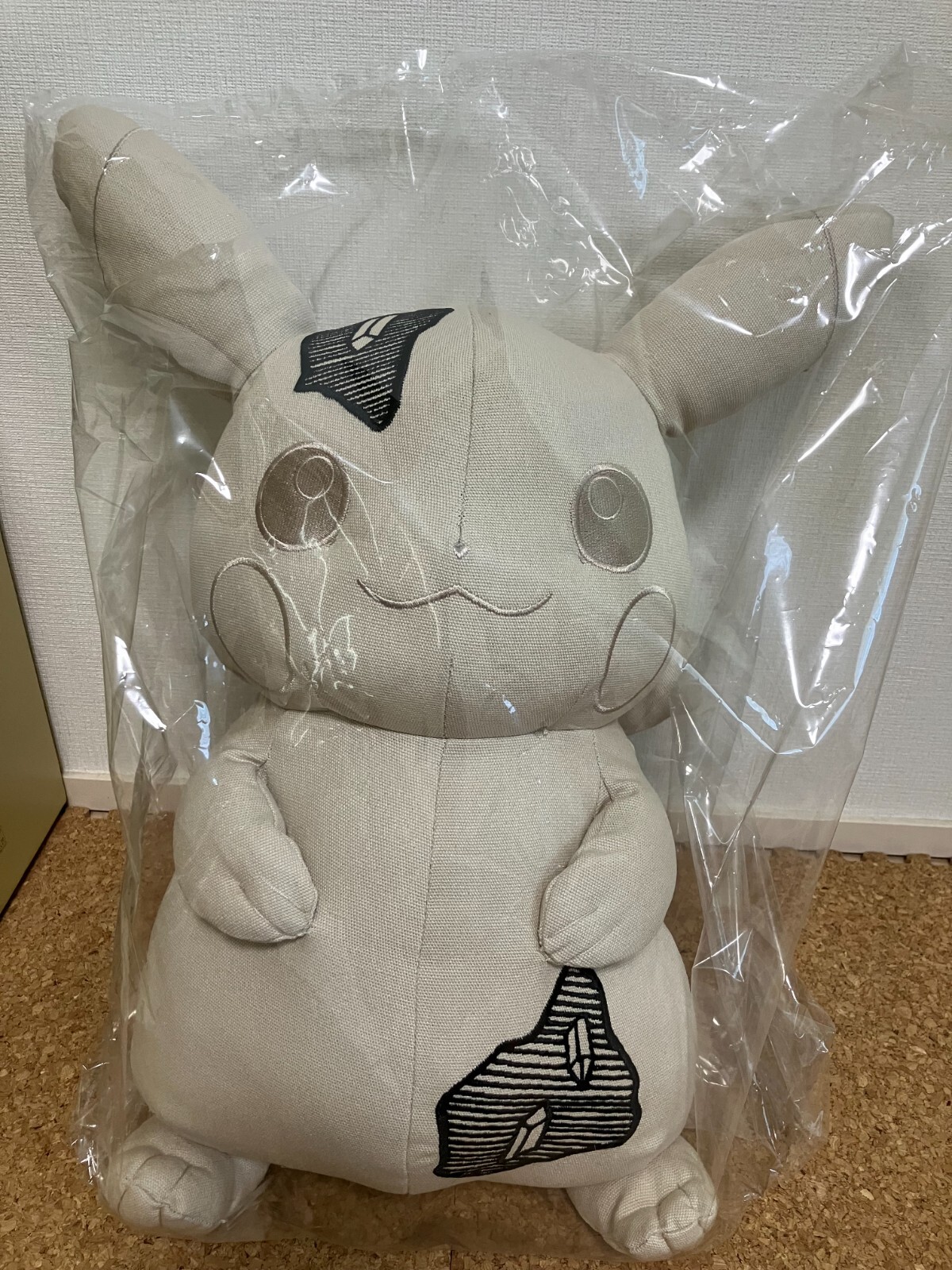 Daniel Arsham x Pokemon Crystalized Pikachu Plush Beige Daniel Arsham x Pokemon Crystalized Pikachu Plush Beige