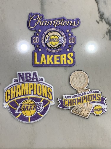 2020 NBA Finals Champions Los Angeles Lakers Trophy Patch