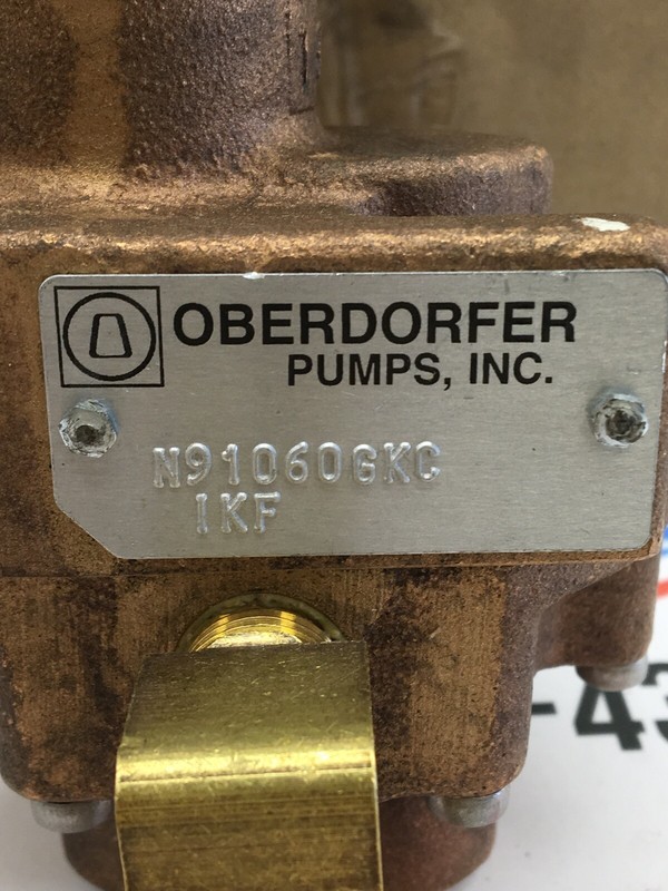 OBERDORFER PUMPS N910608KC IKF 9300 GEAR WITH HANDLE eBay