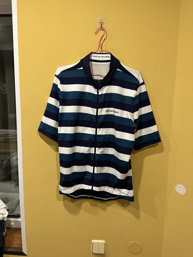 カフェドシクリステFrancineサイズMメンズ Men's Cycling Jersey Francine Navy – Café du Cycliste | US