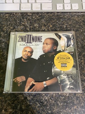 2nd II None Classic 220 RARE OOP Gangsta Rap Hype Sticker NM+/MINT- 1999