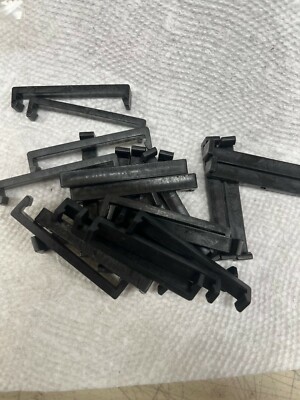 BACHMANN G-SCALE 25 TRACK LOCKING CLIPS FOR STEEL ALLOY TRACKS CURVE & STRAIGHT