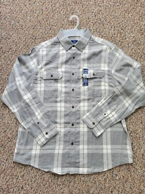Men's George Brand Button Down Long Sleeve Shirt Size XL 46-48