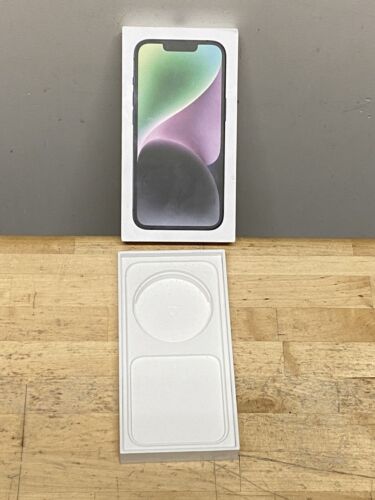 Apple iPhone 14 128gb Midnight EMPTY BOX ONLY No Phone No Apple iPhone 14 128gb Midnight EMPTY BOX ONLY No Phone No