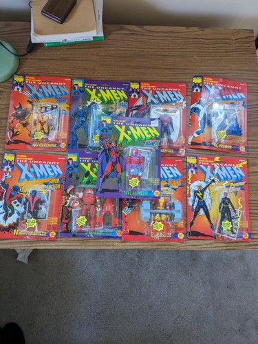 X-MEN フィギュア 90s ボックス セット アメトイ アメコミ トイビズ トイビズ製 THE ORIGINAL X-MENフィギュア5体セット - メルカリ