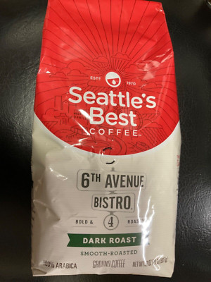 Seattle's Best Coffee 6Th Avenue Bistro Ground Coffee (32 Oz.) 2 pounds! Jan 25