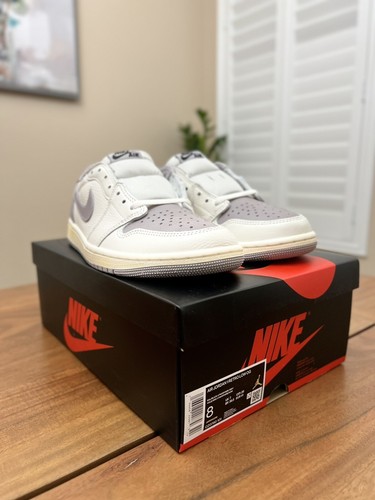 Air Jordan 1 Low OG Atmosphere Grey Sail Men Size 8 CZ0790