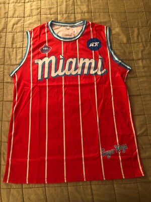 Miami Marlins MLB Stadium Giveaway Miami Sugar Kings T-shirt Size Youth Large