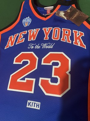 Kith New York Knicks Authentic Jersey Marcus Camby Mitchell & Ness Large 44 New