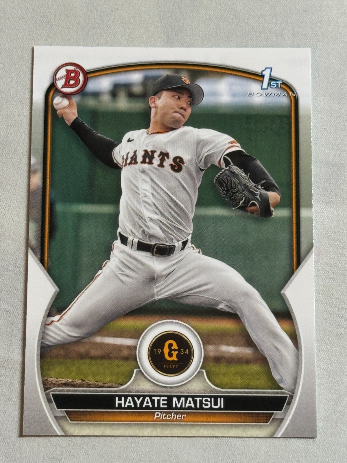 2023 Bowman NPB Hayate Matsui Rookie RC 1st #BP-9 Yomiuri