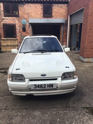 ford escort rs turbo restoration project99%complete 1988