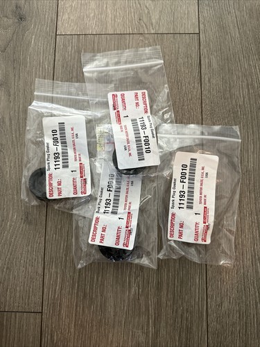 Set Of 4 Genuine Toyota Spark Plug Tube Seal 11193-F0010 | eBay