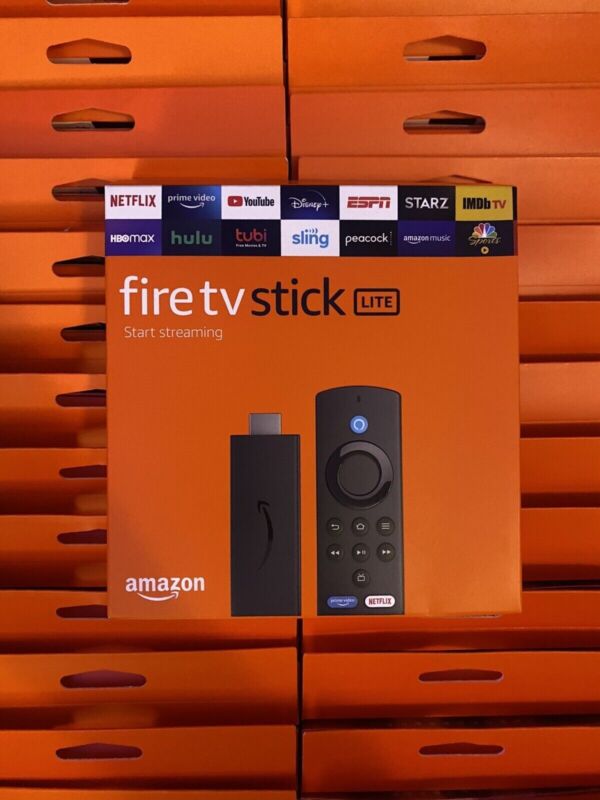 2022 Release Amazon Fire TV Stick Lite with Alexa Voice Remote -Brand New Sealed