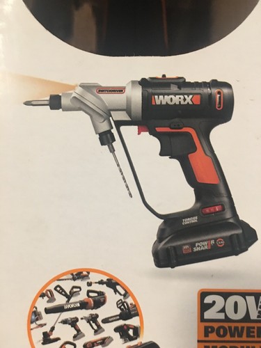 NEW WORX Switchdriver 20V Max Torque Control #WX176L.5