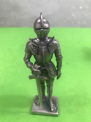 Veronese Knight Statues Myths and Legends Historical Miniature Metal Collection