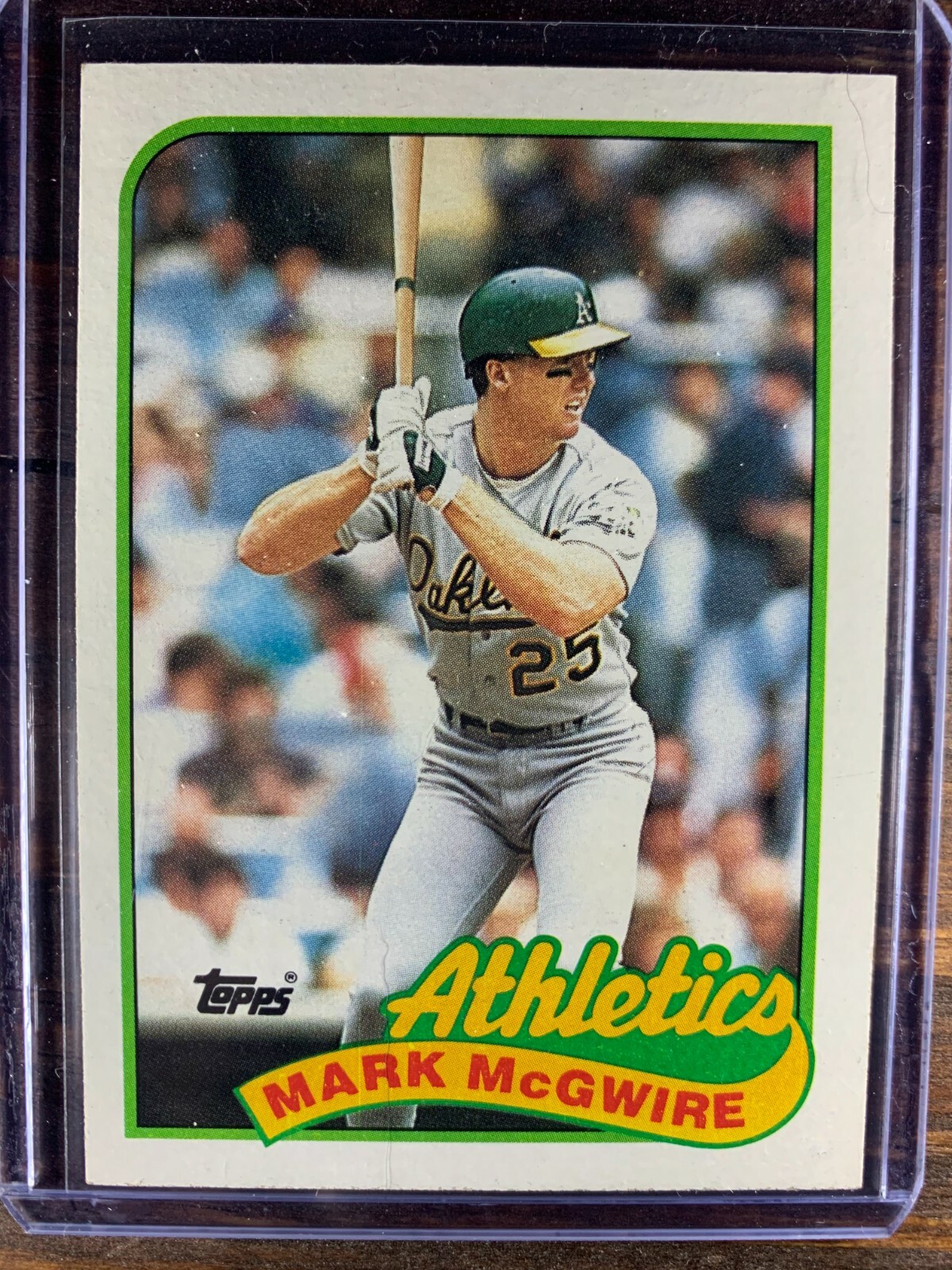 Mark McGwire マグワイヤOakland Athletics Mark McGwire Baseball #38 1997 Leaf Oakland Athletics | eBay