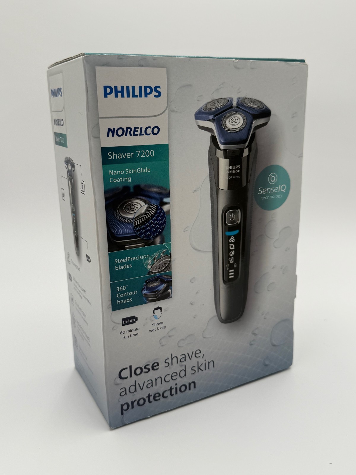 Philips Norelco 7200 Rechargeable Wet & Dry Electric Shaver, S7887/82 w SenseiIQ