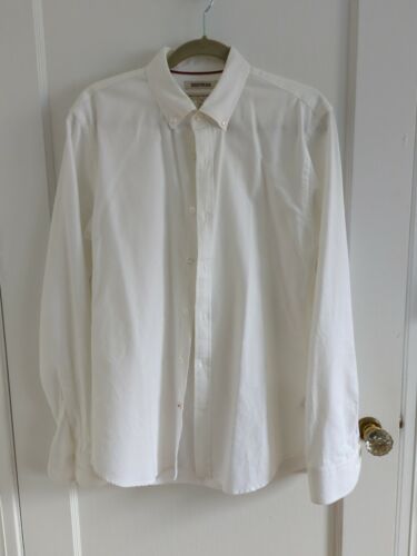 's Standard-fit Long-sleeve Oxford Shirt, Med