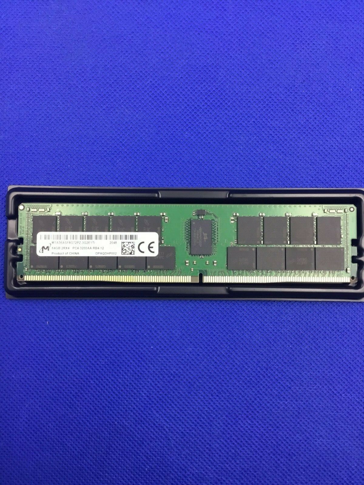 美品  Go 32GB MTA36ASF8G72PZ-3G2E1 MICRON 64GB 2RX4 PC4-3200AA DDR4-25600R