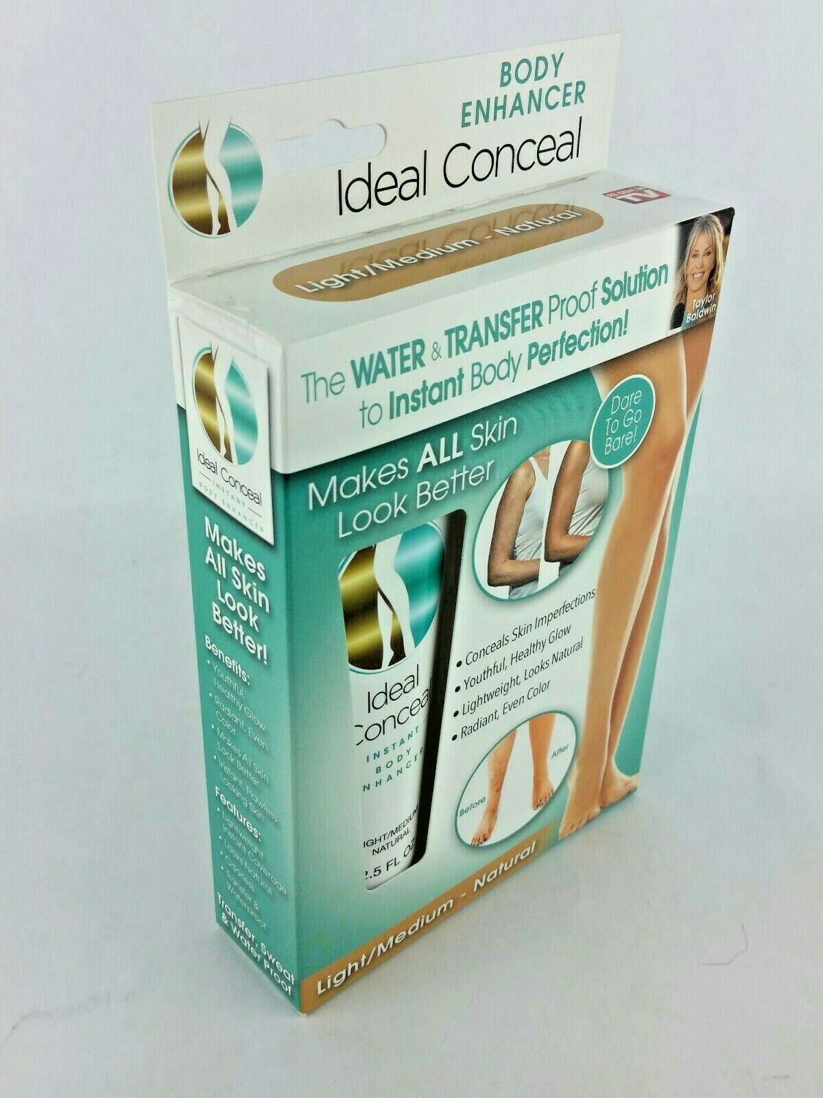 Ideal Conceal Instant Body Makeup Cream Enhancer Light /Medium