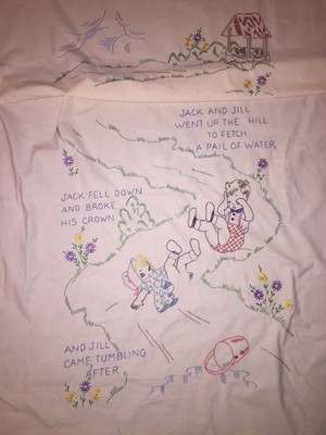 Vintage~HAND EMBROIDERED~38