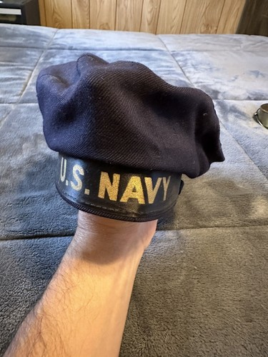 vintage 1969年US NAVY CAP サイズXL vintage 1969年US NAVY CAP サイズXL vintage 1969年US NAVY CAP