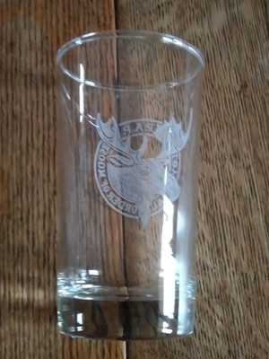 P.A.P. Loyal Order of Moose Glass Head with Antlers Lot Set