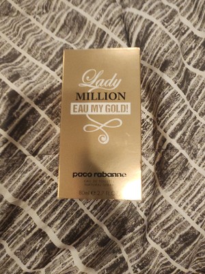 Lady Million Eau My Gold By Paco Rabanne 2.7 oz EDT Spray for Women - New in Box